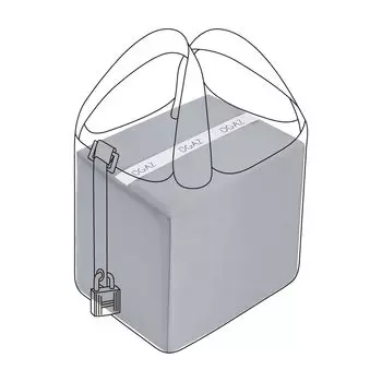 DGAZ Bag Pillow Bag Shaper Prevents Shape Pillow Shaper Применимо к Для Пикотин Пикотин18/22/27Bags (Голубой бледный, PC18)