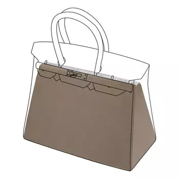 DGAZ Bag Pillow Bag Shaver Предотвращает деформацию Bag Shaper Подушка Shaper Подходит для сумок Birkin 25/30/35/40 (Этуп, BK25)