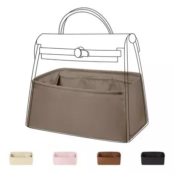 DGAZ Сумка Внутренняя сумка Внутренняя сумка Роскошная шелковая атласная сумка для пива Сумка-шоппер Herbag Сумки 31/39/50 (Этауп, HB31)