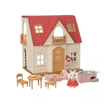 Дом Sylvanian Families [First Sylvanian Families] DH-08 ST Mark Сертификация для детей от 3 лет и старше Игрушечный кукольный домик Sylvanian Families EPOCH