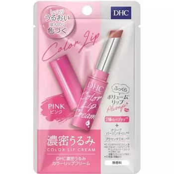 Dhc Интенсивный увлажняющий цветной бальзам для губ Розовый 1,5 г