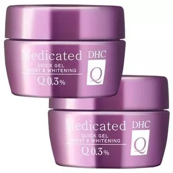 DHC Medicated Q Quick Gel Moist Whitening Set из 2 шт. 200 г и (х 1)