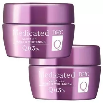 DHC Medicated Q Quick Gel Moist & Whitening Набор из 2 шт. 200 г (х 1)