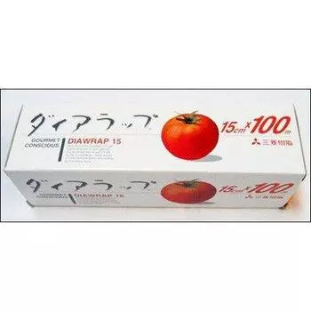 Dia wrap 15cm x 100m 1 piece Food packaging wrap