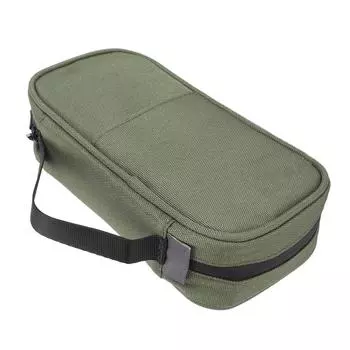 Диабетический изолированный органайзер для хранения лекарств, изолированная сумка-холодильник с 2 шт. пакетов со льдом, оливково-зеленый армия зеленый