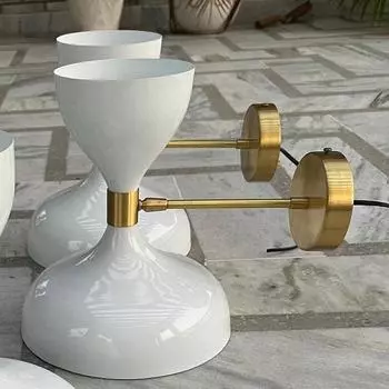 Diabolo Mid Century Настенное бра Двойной Минималистский Освещение Дома Современный Декор Интерьера