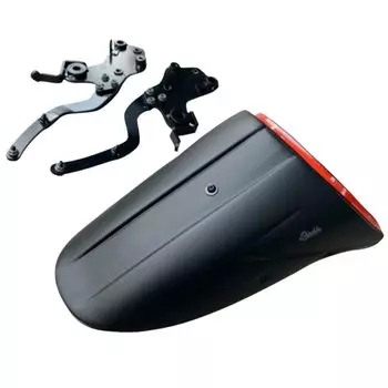 Diabolus Honda Rebel Интегрированный задний фонарь с указателями поворота RB0014 Diablo Custom Works Хвостовое оперение Для Для продвинутых пользователей Черный 250/500 Rebel300&500