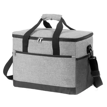 DIAFELIZ Термосумка-холодильник большой емкости 30 л, складная, легкая, мягкая, двухсторонняя, сумка-холодильник, сумка-холодильник для всей семьи, для отдыха в одиночку