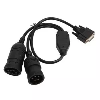 Диагностический адаптерный кабель 457 6114 9-контактный 6-контактный прочный диагностический соединительный кабель с защитой от трещин, подходит для ET3 317 7485