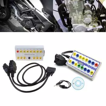 Диагностический блок OBD-II Breakout, тестер-детектор распиновки OBD2, 16-контактный диагностический детектор протокола OBD II OBD2 EOBD A