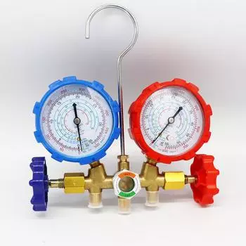 Диагностика коллектора Автомобильный комплект для кондиционирования воздуха Диагностическая схема хладагента для кондиционирования воздуха