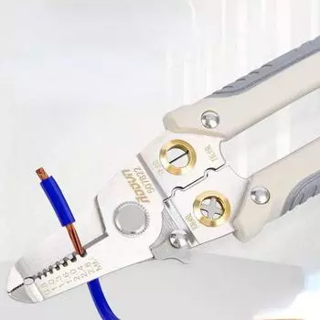 Диагональные клещи для резки и зачистки Многофункциональные клещи для зачистки Диагональные клещи для зачистки кабеля Электрика