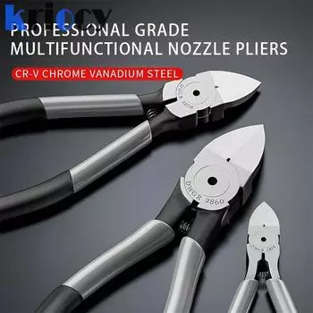 Diagonal Pliers Electrician Scissors Sharp Puzzles Model Assembly Industrial Grade Pliers Wire Cutting Snips Shears Home Tools