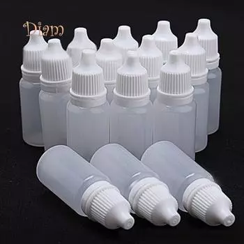 Diahy 5 шт. прочные 5-100 мл пустые пластиковые сжимаемые бутылки-капельницы аксессуары для капельниц для жидкости для глаз 5 ml