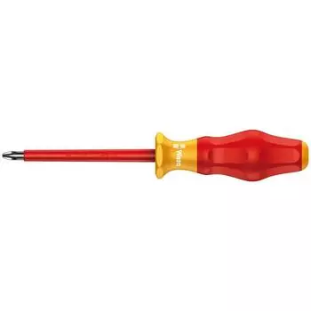 Диэлектрическая отвертка Wera 1165 I Pz Vde Kraftform Comfort Cross Pz 3 X 150 мм