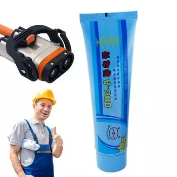 Диэлектрическая смазка 100 г. Автомобильная смазка для электроники Электрические соединения Для электрических и автомобильных приложений инструменты чёрный