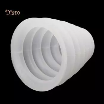 DIAM пластиковый цементный пылеуловитель, защитная крышка, чашка для перфоратора белый