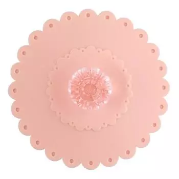 Диаметр 10 см Силиконовый чехол для чашки Diamond Теплоизоляция Пылезащитная Герметичная изоляция Многоразовая крышка для чашки Уникальная жёлтый