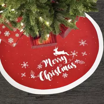 Диаметр 122см Юбка для елки, Украшения для елки Украшения One Size