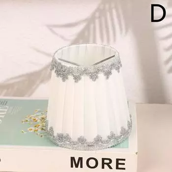 Диаметр 12 см, современный стиль, люстра, тканевый абажур, зажим для мини-абажура, настенный светильник для спальни в отеле, прикроватная тумбочка, чехол для торшера D