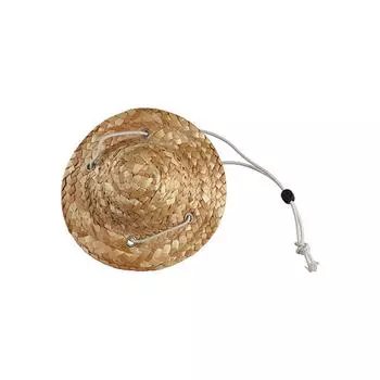 Диаметр маленький щенок солнце сомбреро крутой гавайский стиль соломенная шляпа для домашних животных кошки собаки шапки S