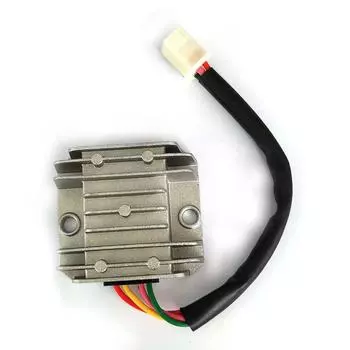 Диаметр отверстия регулятора напряжения полноволнового выпрямителя 2,6x2,28x0,90 дюйма:7 мм/0,27 дюйма, 12 В, 4 контакта, квадроциклы