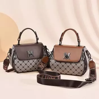 Diamond check crossbody bag feminine tote explosive fashion trend