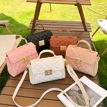 Diamond Lattice Bag Niche Design Texture Handbag Korean Version of Women s Crossbody Shoulder Bag