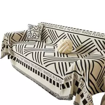 Диванное полотенце с ромбовидной буквой из шенилла Four Seasons Universal All-Inclusive Чехол для дивана, пылезащитный чехол, цельный чехол для дивана, тканевая подушка 180*130cm