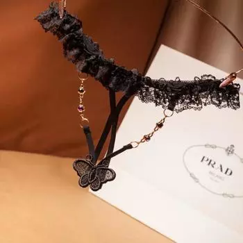 Diamond Thong женские сексуальные кружевные полностью прозрачные горячие полые сексуальные трусики открытые футболки большого размера 2224 one size fits all