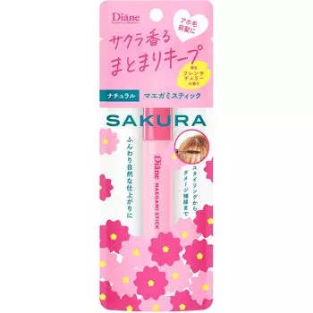 Диана Мэгамистик Сакура стрэй Натуральный французский вишневый аромат Идеальная красота 10 мл [челка, волосы, сохранение укладки] розовый