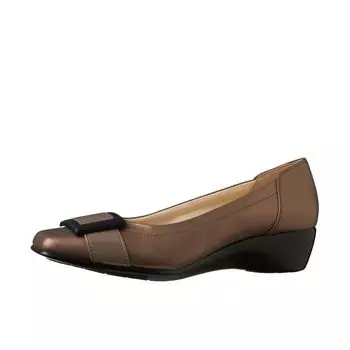 Diana Welfare Low Heel Flat Shoes Made in Japan Copper Bronze 187155400009 [Diana] 22.5cm