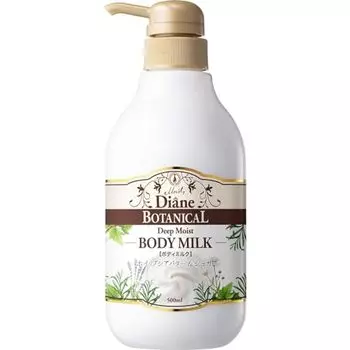 Diane Botanical Молочко для тела [с ароматом меда и апельсина] Большая емкость 500 мл [Обильно увлажняет чувствительную кожу] Diane Botanical Deep Moist