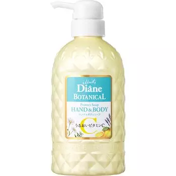 Diane Botanical Мыло для рук и тела Белый чай 500 мл x Ботанический керамид Diane Botanical Витамин C и [Цитрусовые и аромат] [VC (Увлажняющий)]