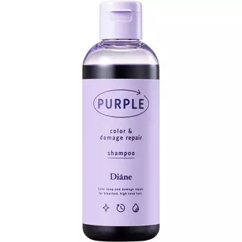Diane Color Shampoo Purple charges color and repairs Cool colors 200ml [Reduces yellowing, damage] фиолетовый