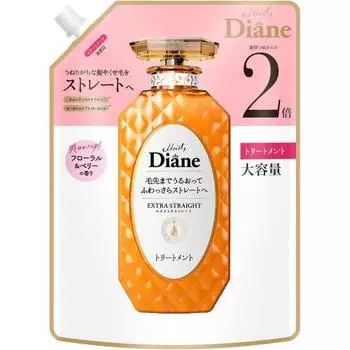Diane Diane [Большая емкость] Treatment Straight Floral & Berry Scent Perfect Beauty Extra Straight Refill 660 мл