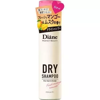 Diane Dry Shampoo (Waterless Shampoo) Fresh Mango & Musk Scent Diane Perfect Beauty 95g