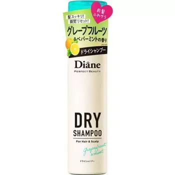 Diane Dry Shampoo (Waterless Shampoo) Grapefruit & Peppermint Scent Diane Perfect Beauty 95g