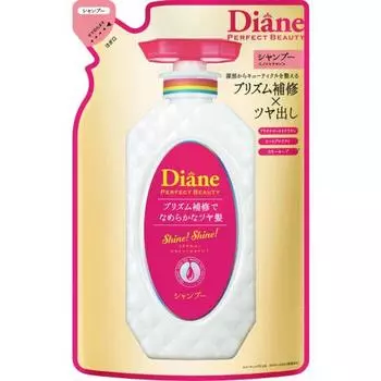 Diane PB Shampoo Shiny & Damage Repair Shiny Berry Scent Perfect Beauty Miracle You Shine! Shine! Refill 330ml