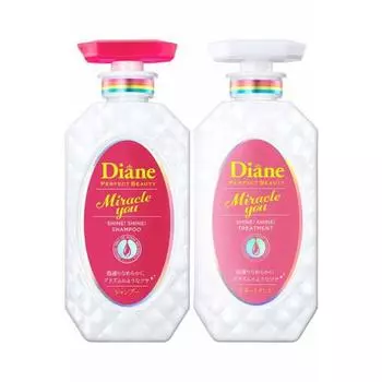 Diane PB Shampoo & Treatment Shiny & Damage Repair Shiny Berry Scent Perfect Beauty Miracle You Shine! Shine! Set 450ml x 2