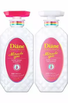 Diane PB Шампунь для волос с восстанавливающим эффектом, с ароматом блестящих ягод, набор Perfect Beauty Miracle You Set 450 мл x 2 и [Блеск и восстановление] Сияние! Светить!