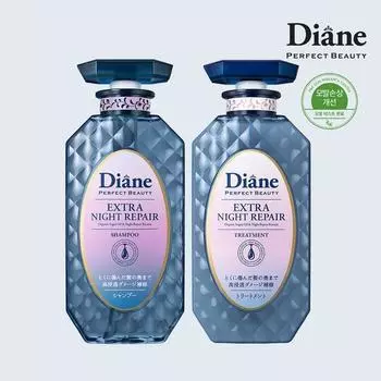 Diane Perfect Beauty Extra Night Repair Shampoo + Treatment 450ml