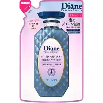 Diane Treatment Night Deep Repair Midnight Berry Scent Perfect Beauty Extra Night Repair Сменный блок 330 мл