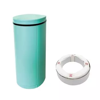 Diaper disposal trash can 21L with 1 for baby nursing care DEO/PAIL cassette, deodorizing, deodorizing, antibacterial, (light green) светло-зеленый