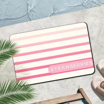 Diatom Mud Бытовой впитывающий коврик для ванной комнаты, устойчивый к пятнам, нескользящий коврик для пола, коврик для ног, ковер, быстросохнущий дверной коврик, быстросохнущий 40 * 60Cm diatom mud