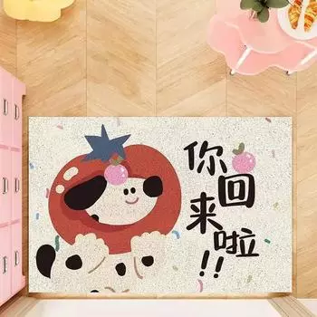 Diatom Mud Ins мультяшный милый коврик для ног туалет туалет ванная дверь нескользящий быстросохнущий впитывающий коврик на пол 40 * 60cm diatom mud