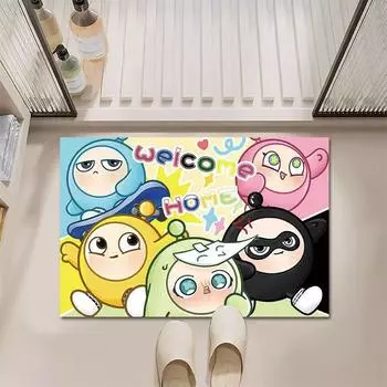 Диатомовая грязь напольный коврик для ванной комнаты туалет входная дверь противоскользящий коврик для пола с поглощением скорости 40 * 60cm