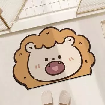 Диатомовая грязь впитывает воду, быстро высыхает, устойчива к грязи и обладает противоскользящими свойствами.. Используется для ковриков у двери в ванную комнату. 40X60cm 15.7X23.6in