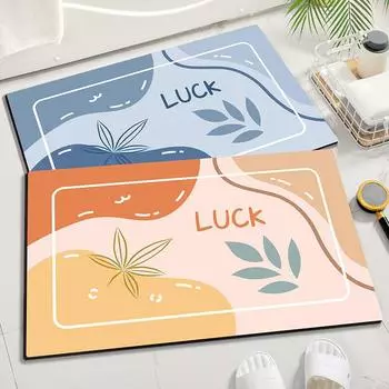 Диатомовая грязь, впитывающий коврик, противоскользящий коврик для входа в туалет, коврик для ног в ванной, коврик для входа в туалет 40 * 60cm (diatom mud)