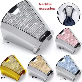 DiBanGu Роскошные мужские галстуки Аксессуары Дизайнерский розовый, серебристый, синий, оранжевый, золотой, пластиковая пряжка для галстука JZ-08